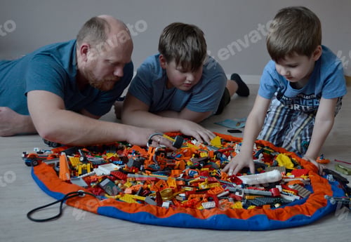 Preview: Father play with son’s