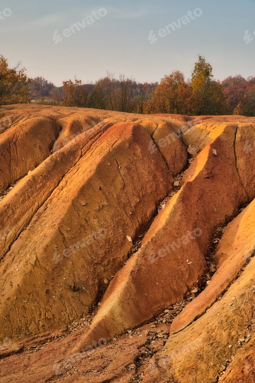 Preview: Abandoned open-pit bauxite mine