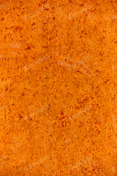 Preview: Rusty metallic background in warm tone. Industrial textured material