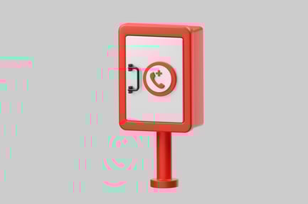 Preview: Emergency medical phone box