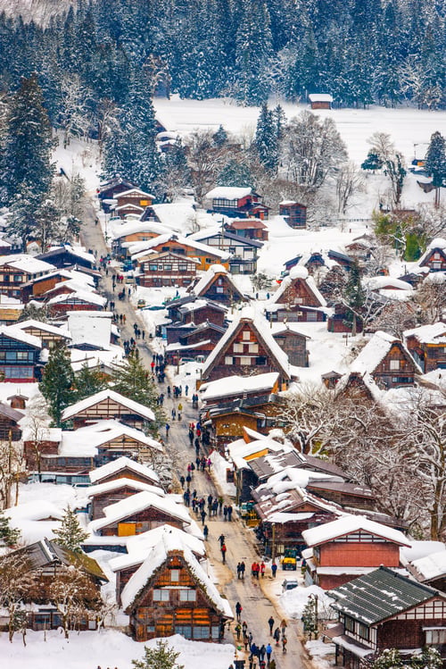Preview: Shirakawago, Japan Winter Village