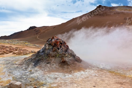 Preview: Hot Geothermal Area Hverir, Iceland