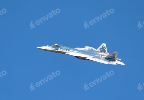 Preview: Demonstration of the latest Russian SU-57 fighterof the international aerospace salon MAKS-2019