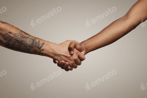 Preview: Close up shot of a handshake