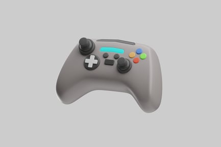 Preview: Gaming controller with rounded edges