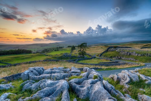 Preview: Dusk over the Winskill Stones