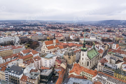 Preview: Cityscape of Brno in Czech Republic