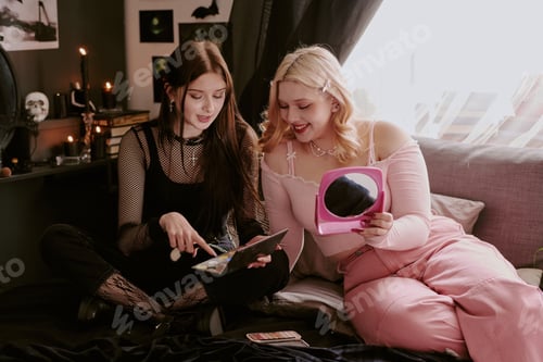Preview: Sisters Choosing Cosmetics Together
