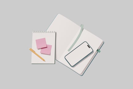 Preview: Stationery Items on a