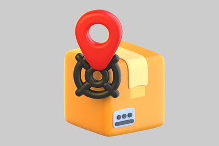 Preview: Delivery box location marker