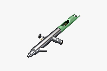 Preview: Surgical instrument with cylindrical body and valves