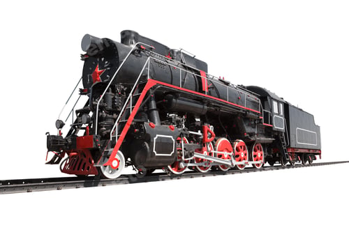 Preview: Locomotive isolated