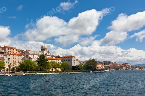 Preview: Sibenik, Croatia view from the sea