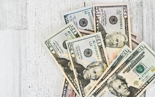 Preview: Dollars, money, currency, cash, hundred dollar bills, salary, extra income, side hustle, earnings