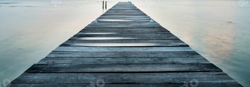 Preview: Wooden Jetty At Dawn