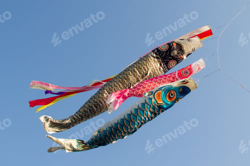 Preview: Japanese carp streamers