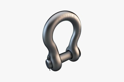 Preview: Metal shackle with "china" inscription