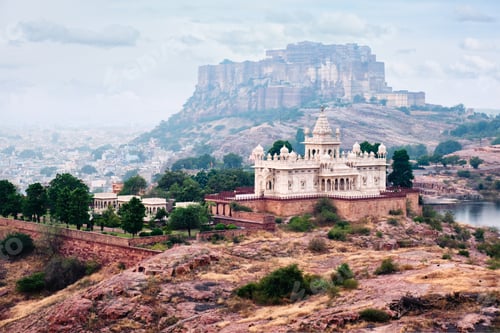 Preview: Jaswanth Thada mausoleum, Jodhpur, Rajasthan, India