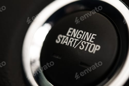 Preview: Car Stop and Start Engine Button
