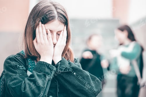 Preview: Bullied child at the school.