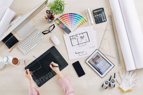Preview: Drawing interior designer