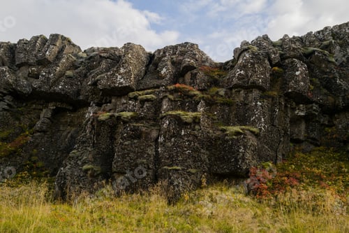 Preview: Tectonic plates in the Thingvellir National park in Iceland