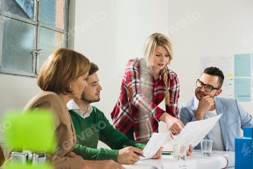 Preview: Business meeting in conference room