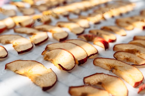 Preview: homemade dried apples