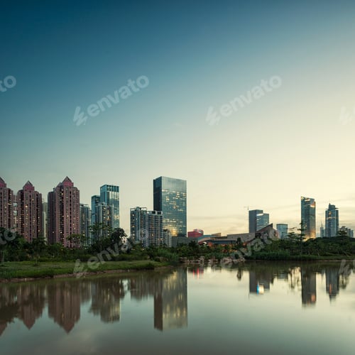 Preview: Lake and city
