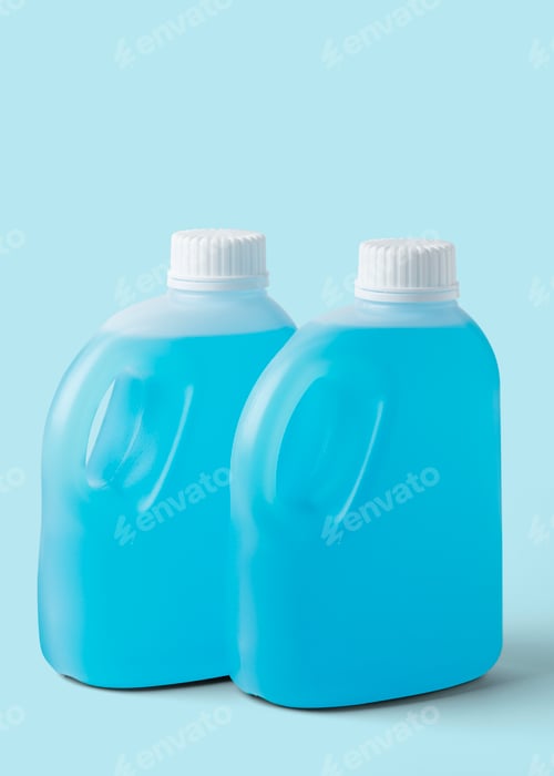 Preview: Two bottles of antibacterial hand sanitizer