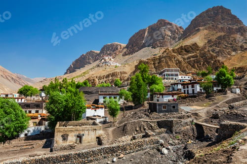 Preview: Ki village and monastery in Himalayas