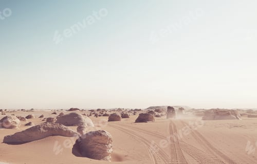 Preview: White desert in Egypt