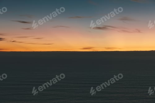 Preview: Dark ocean at dusk, Manzanita, Oregon