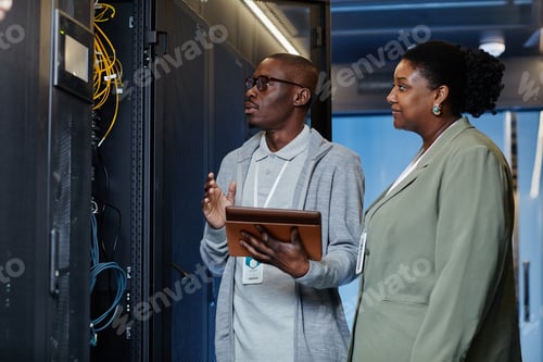 Preview: System Admins in Server Room