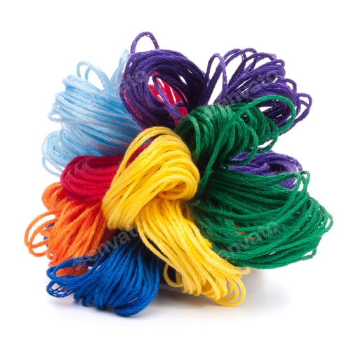 Preview: Color threads bunch