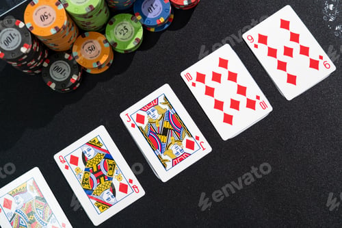 Preview: Poker cards at the casino