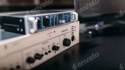 Preview: Professional Audio Engineering Equipment, Closeup