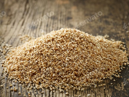 Preview: heap of wheat grits