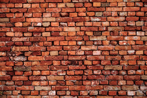 Preview: Detailed Brick Wall Texture in Orange and Red