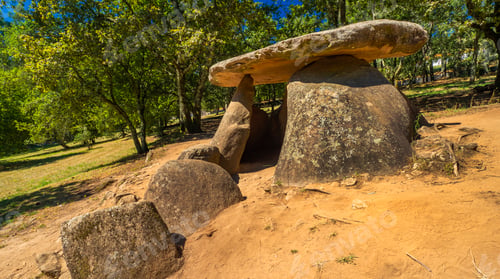 Preview: Megalithic Dolmen of Axeitos, Ribeira, Spain