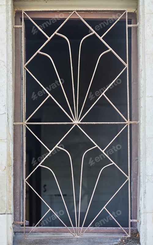 Preview: Metal lattice background texture for photography of objects