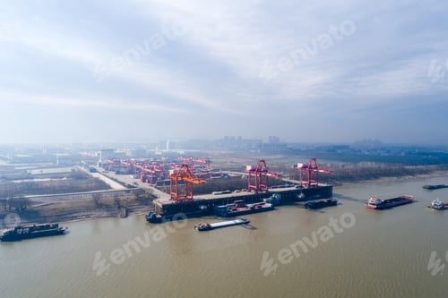 Preview: inland container terminal on jiujiang