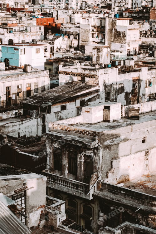 Preview: Decay of city residential area