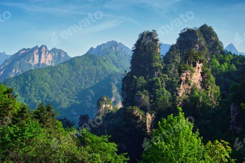 Preview: Zhangjiajie mountains, China