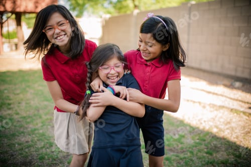 Preview: girls playing and laughing