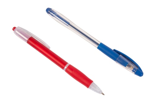 Preview: Two pens in diagonal