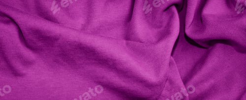 Preview: purple cotton fabric with visible details. background