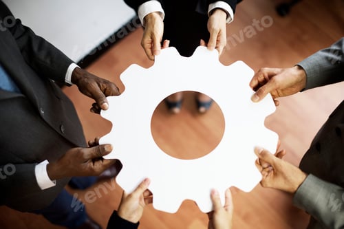 Preview: Diverse business colleagues shoo
