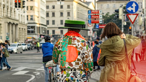 Preview: Cocky urban fashionista in europe