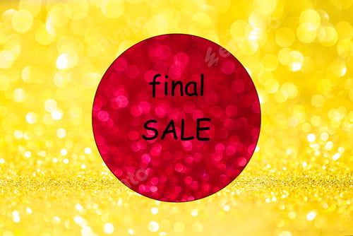 Preview: Bright Bokeh Background Christmas Sale